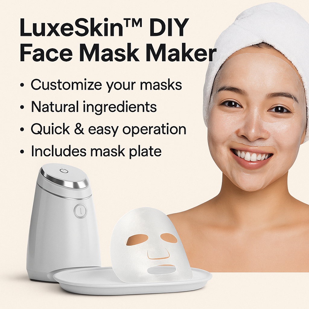 LuxeSkin™ DIY Face Mask Maker