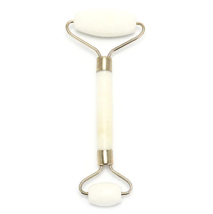 Jade Facial Massage Roller and Gua Sha Tool