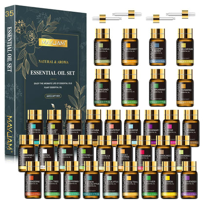 The Scented Treasure Chest – 35-Piece Luxury Essential Oil Collection
